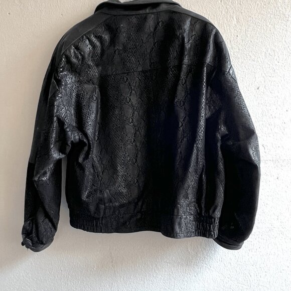Snakeskin Leather Jacket (Super Dope ) - Picture 6 of 9